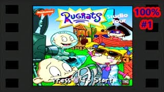 Rugrats Studio Tour PS1 100 Playthrough Part 1 [upl. by Yajeet]