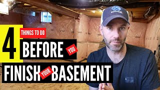 4 Things to do Before you Finish your Basement [upl. by Hatcher]