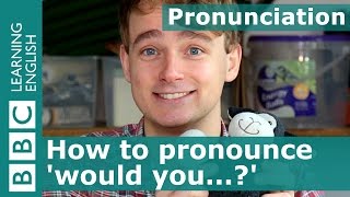 Pronunciation How to pronounce would you [upl. by Lionello]