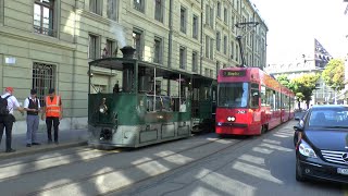 Bern Steam Tram No 12  City Tour  180819 [upl. by Otto]