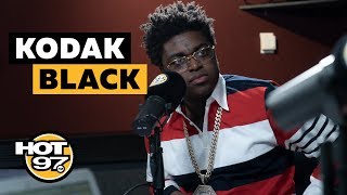 Things Get Awkward amp Kodak Black Walks Out Of The Interview [upl. by Stoecker]