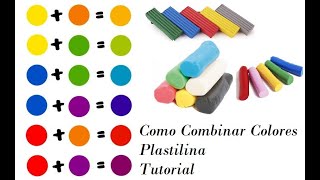 Como combinar colores con plastilina [upl. by Dahl]