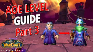 WoW Classic  How to AOE Level a Mage FAST Alliance 2232 [upl. by Ambrose]