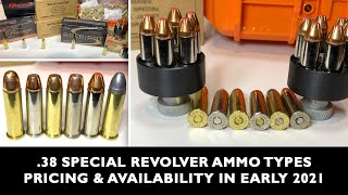 38 Special Revolver Ammo Types Pricing amp Availability in Early 2021 with 38 Special Ammo Shortage [upl. by Herbst]