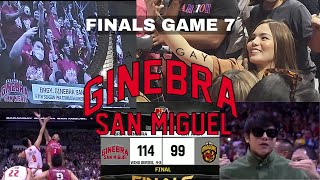 Ginebra San Miguel vs Bay Area Dragons Finals Game 7 Philippine Arena [upl. by Nalid278]