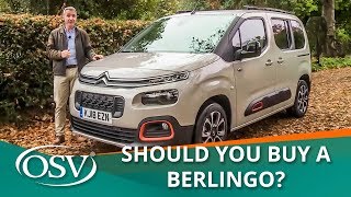 Citroen Berlingo Car Review  Should you consider one [upl. by Ellerey]