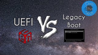 UEFI vs Legacy BIOS Boot  GPT vs MBR DOS  Explained [upl. by Coates]