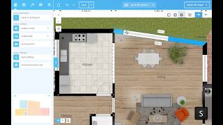 Floorplanner 3c Snapping on off [upl. by Leanahtan]