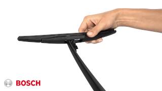 Bosch Wiper Blades  Installation Video II2012 [upl. by Eniahpets339]