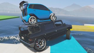 CARRERA COOPERATIVA MUCHO SALSEO  GTA V ONLINE [upl. by Thedric]