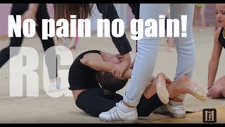 Children in rhythmic gymnastics  No pain no gain [upl. by Ednargel793]