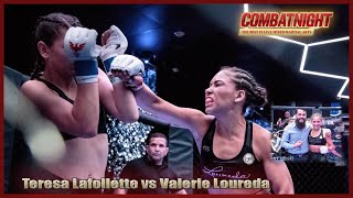 Combat Night 90 Teresa Lafollette vs Valerie Loureda [upl. by Rasla]