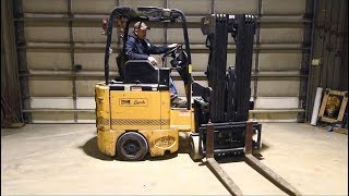 Bendi Swing Reach Narrow Aisle Forklift Demo [upl. by Samson371]