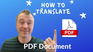 How to Translate a PDF Document in 2024 Quick and Easy [upl. by Ynaoj]