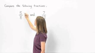 Comparing Fractions  MathHelpcom [upl. by Orodoet]