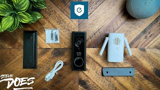 Eufy 1080p Battery Doorbell Review [upl. by Aural579]