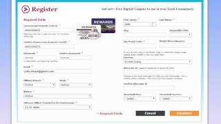 Rewards Card How to Register [upl. by Suqram798]