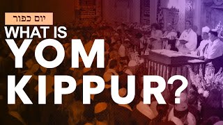 What is Yom Kippur The Jewish High Holiday [upl. by Etnahc]