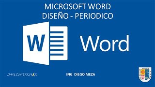 Microsoft Word  Diseño de un Periódico [upl. by Millda786]