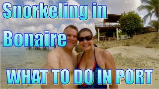 Snorkeling in Bonaire  What to Do on Your Day in Port [upl. by Dymoke]