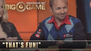 The Big Game S1 ♠️ W9 E1 ♠️ Negreanu vs Viffer showdown ♠️ PokerStars [upl. by Eleets]