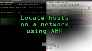 Discover amp Scan for Devices on a Network with ARP Tutorial [upl. by Enej]