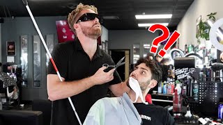 Blind Barber Prank [upl. by Nyrahs]