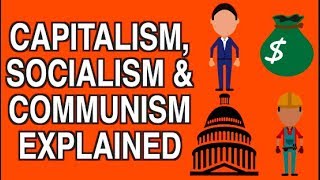 CAPITALISM SOCIALISM amp COMMUNISM EXPLAINED SIMPLY [upl. by Taka]