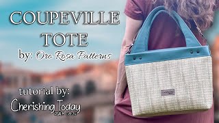 Coupeville Tote from Oro Rosa Patterns [upl. by Eicrad53]