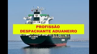 PROFISSÃO DESPACHANTE ADUANEIRO [upl. by Peta]