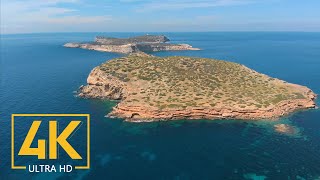 4K Ibiza Island Spain  Urban Documentary Film  Around the World [upl. by Marmaduke]