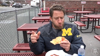 Barstool Pizza Review  L amp B Spumoni Gardens Brooklyn NY [upl. by Aram]