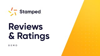 Stamped  Reviews amp Ratings Demo [upl. by Yanehc599]