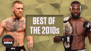 The best MMA fights of the decade McGregor vs Diaz Jones vs Gustafsson and more  ESPN MMA [upl. by Oiril]