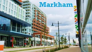 MARKHAM Ontario Canada TRAVEL  New Downtown and Old Village Unionville [upl. by Arze]