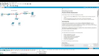 Networking Essentials Practice Skills Assessment PT Type 3 Cisco Type 3 of 3 Type C [upl. by Elle]