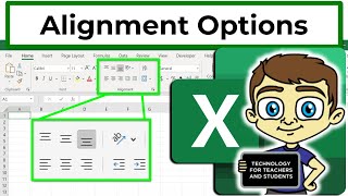 Excel Alignment Options Tutorial [upl. by Collyer]