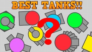 TOP 3 BEST DIEPIO TANKS  Most Overpowered Builds  Diepio [upl. by Frankel]