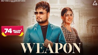 Weapon  Official Video  KD DESIROCK  Pranjal Dahiya  Komal Chaudhary  Haryanvi Song 2024 [upl. by Spiro]