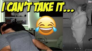 The funniest sleep walking clips on the internet part 2 w celinaspookyboo [upl. by Sudnac57]