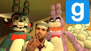 ARE YOU READY  Freddy Fazbears Pizza  Gmod Horror Map Part 1 [upl. by Gunning]