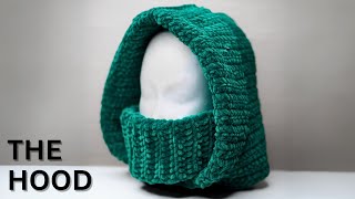 ULTIMATE Turtleneck Hoodie Crochet Pattern  How to Crochet Balaclava  FAST Cowl Crochet Tutorial [upl. by Kerrie]