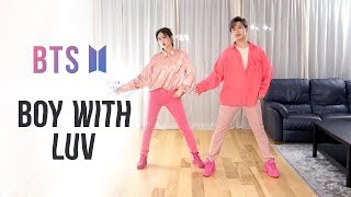 BTS  Boy With Luv Dance Cover  Ellen and Brian [upl. by Phene]