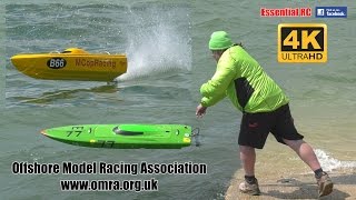 Offshore RC Powerboat RACING UltraHD and 4K [upl. by Marienthal504]