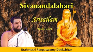 4 Sivanandalahari  Srisailam Satsang  Tamil  Oct 2024 [upl. by Stan590]