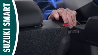 How To Fold Your Rear Seats  Get Suzuki Smart  Suzuki UK [upl. by Gar]