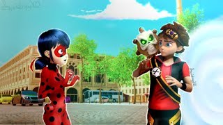 Miraculous Ladybug Speededit Crossover Ladybug Meets Zak Storm [upl. by Lunnete]