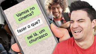 PRINTS DE WHATSAPP IMPOSSÍVEL NÃO RIR 10 [upl. by Rayham]