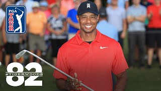 Tiger Woods wins 2018 TOUR Championship  Chasing 82 [upl. by Aitsirhc]