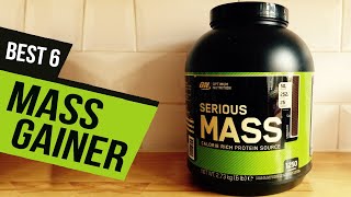 TOP 6 BEST Mass Gainer 2021  For All Body Types [upl. by Neladgam711]